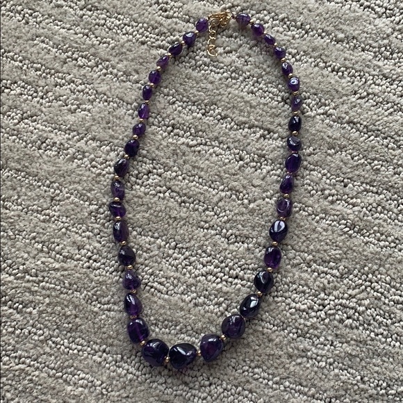 Stauer purple bracelet and necklace set - Picture 3 of 4
